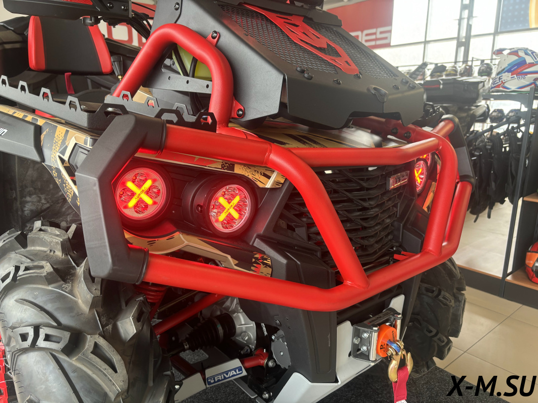 Квадроцикл AODES PATHCROSS MAX 1000 MUD PRO XE LCD двухместный (RATTLESNAKE)