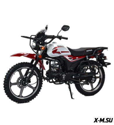 Мопед MOTOLAND (МОТОЛЕНД) Альфа Forester RS 11 (LM48-B) красный 18/18 (A)