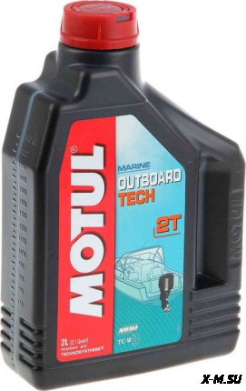 Масло моторное MOTUL Outboard TECH 2T 2л НЕ МАРК