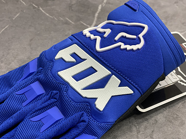 Перчатки взрослые FOX XD2-1 цв. Синий  р. L