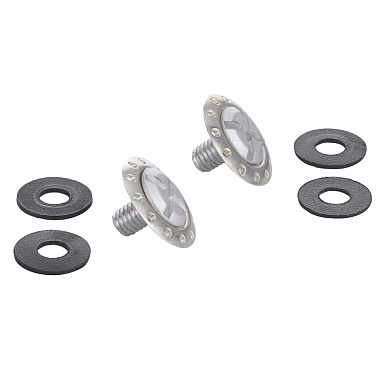 Болты крепежа козырька шлема 350 Kid screw kit BLACK BLACK