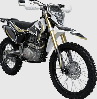Эндуро / кросс мотоцикл BSE Z3 21/18 Gold Black