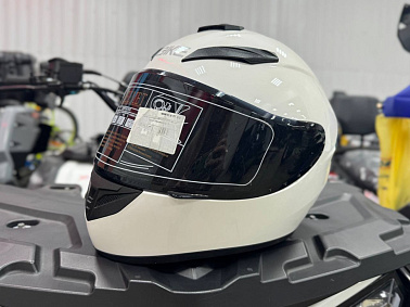 Шлем интеграл HETOSHI XD1-90 цв. Белый глянцевый  р. M 
