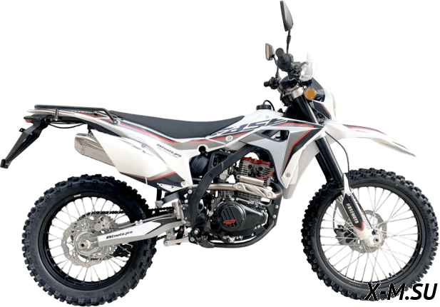 Эндуро / кроссовый мотоцикл BSE Z6 Y Factory Metallic (020)