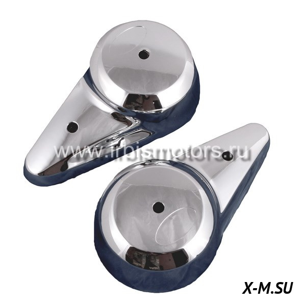 Пластик двигателя хром. (пара) GARPIA