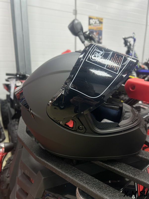 Шлем интеграл HETOSHI XD1-237 цв. Темно-серый  р. S