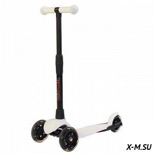 Самокат 3-х кол. 003-2117, регулир складная ручка, светящ. колеса