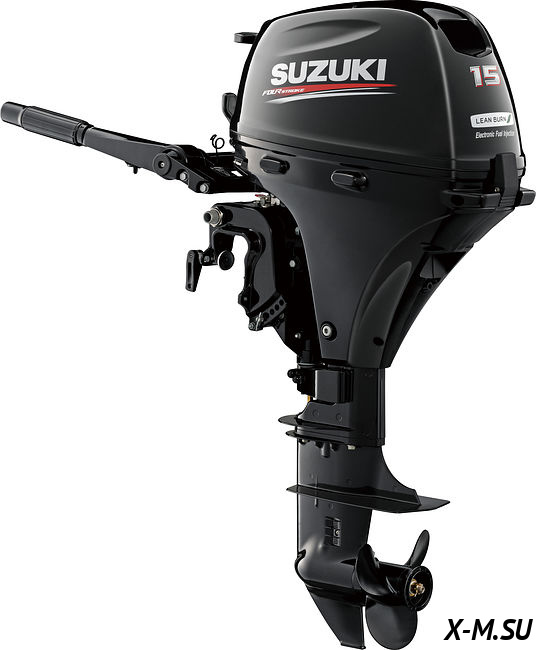 Лодочный мотор Suzuki DF15AEL Черный Лодочный мотор Suzuki DF15AEL Черный