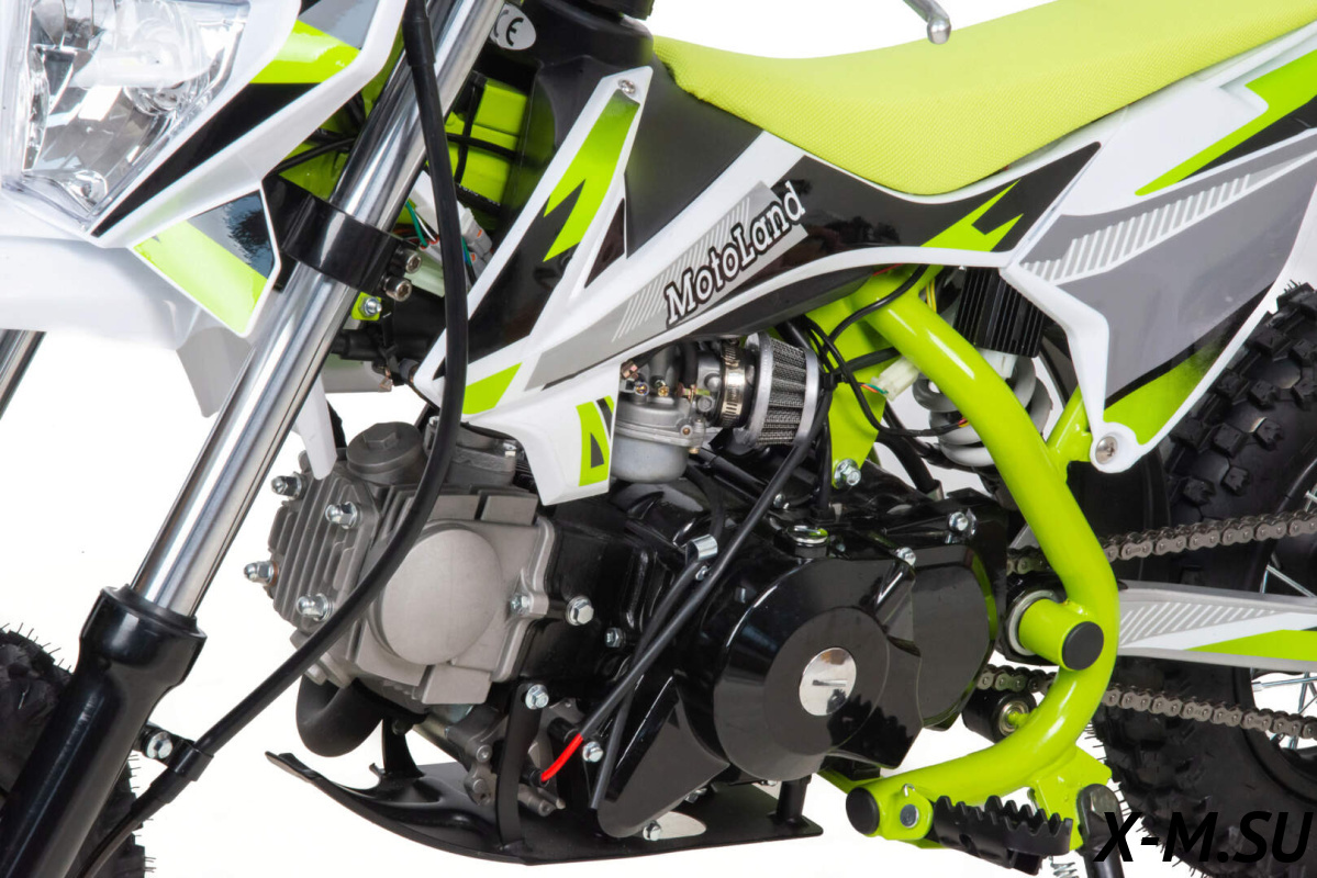 Питбайк MOTOLAND (МОТОЛЕНД) 110 SX 110 E 12/10 зеленый