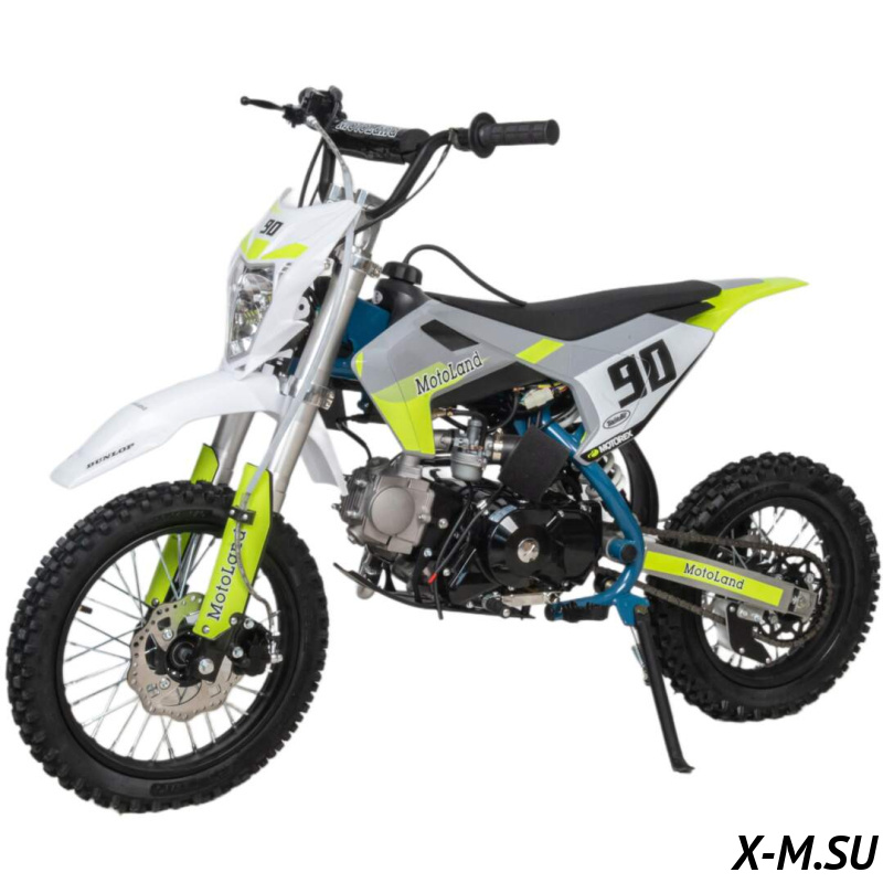 Мотоцикл MOTOLAND (МОТОЛЕНД) TCX125 E 14/12 + фара зеленый