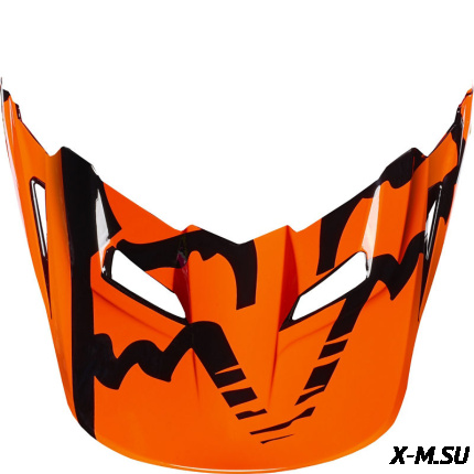 Козырек к шлему подростковому Fox V1 Race Youth Helmet Visor Orange
