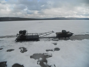 Мотобуксировщик AhtaR L 9