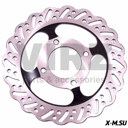 Диск тормозной задний (220x58x3) (отв: 4x57) TTR250a,TTR250Sa