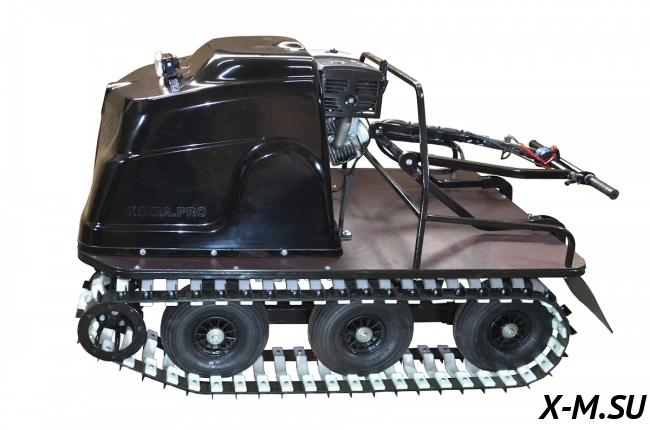 Мотобуксировщик вездеход KOiRA T15 ER (электростартер, реверс-редуктор)