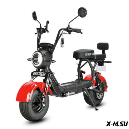Электроскутер WHITE SIBERIA MINI R 3.0 RED 60V