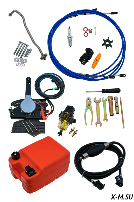 Лодочный мотор HIDEA HDEF30FES-T (дистанция и гидроподъем)