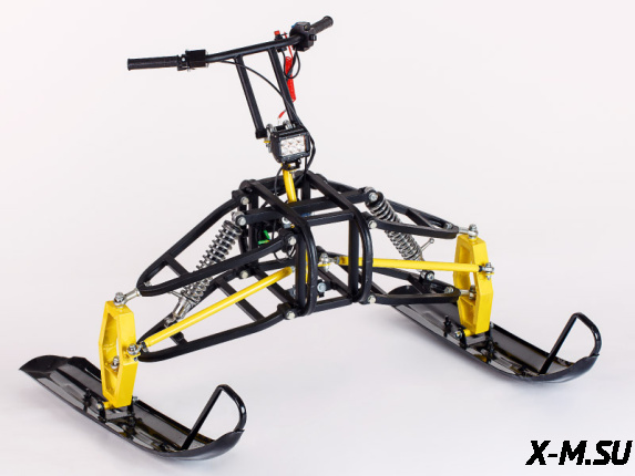Лыжный модуль X-MOTORS под чёрные буксы