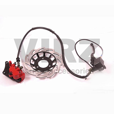 Тормоз дисковый передний в сборе BWS-2(china) (с торм.диском)