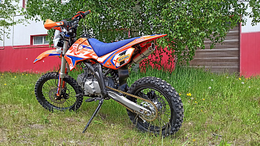 Питбайк Apollo RFZ START 125LE 17х14  PRO SPORT