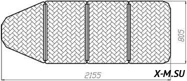 Пайол книжка Фрегат 280 Е  с сумкой