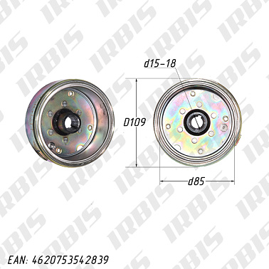 Ротор генератора 152QMI,157QMJ (GY6) (6 кат.)