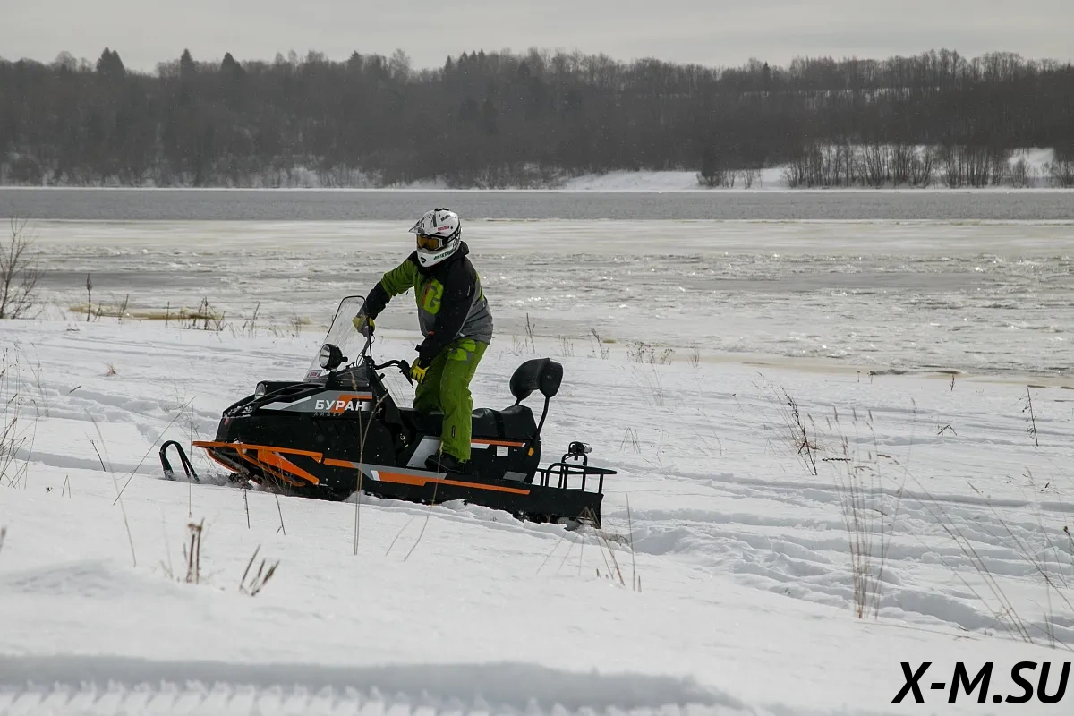 Снегоход Русская механика РМ БУРАН ЛИДЕР АЕ