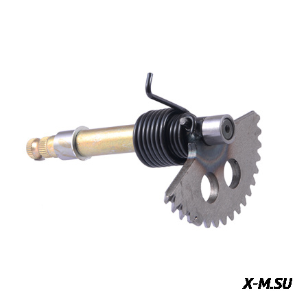 Зубчатый сектор кикстартера 4Т 157QMJ-H (L=145mm) (31)