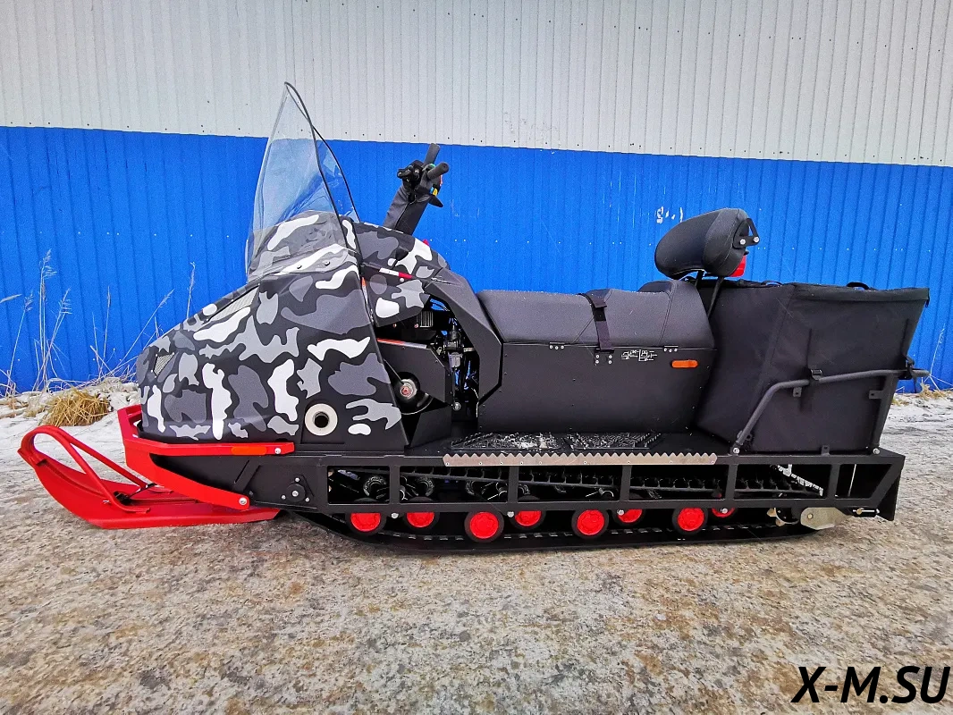 Снегоход STELS Мороз 600XL CVTech CAMO BLACK  2023