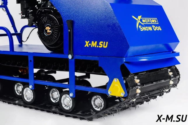 Мотобуксировщик SNOW DOG 9  с эл.запуском (DINKING)