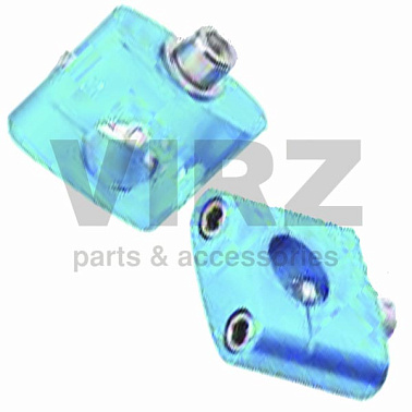 Хомут-зажим руля в сборе универсал. ТИП2 (низкие)