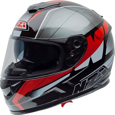 Шлем NZI SYMBIO 2 DUO MEGA BLACK RED