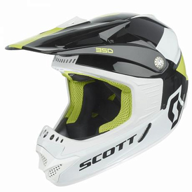 Шлем Kids 350 Track ECE black/green