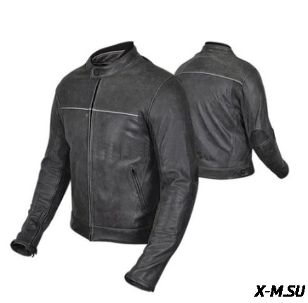 Куртка мотоциклетная (кожа) HIZER 543