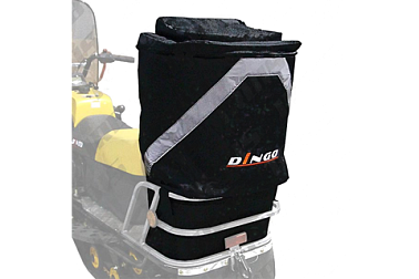 Кофр для снегохода  T150 750х450х250/320 (текстиль) (цв. черный)