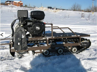 Мотобуксировщик FUNTEK (Фантек) с дизельным двигателем 10 л.с. 500