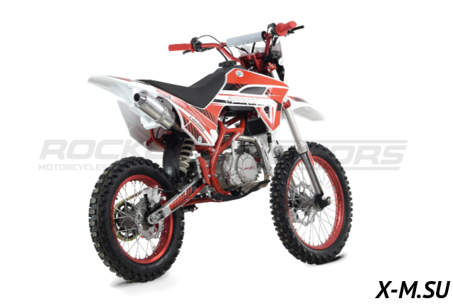 Питбайк ROCKOT HI-TECH 140 Forsage 2.0 (механ. сцепл., эл. стартер, 17/14)