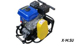 Мотолебедка МЛ-1М "Бычок" НОЖНАЯ с навесным НАБОР (пр. МОТОМИР) (6,5 л.с.) 
