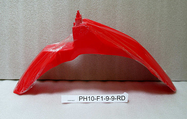 Крыло переднее красное  PH10F199RD