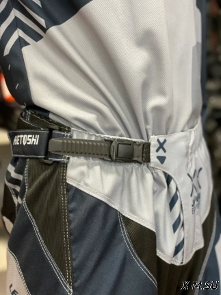 Штаны кроссовые HETOSHI DEMURE TYPE-2 цв, Серо-черный р.S