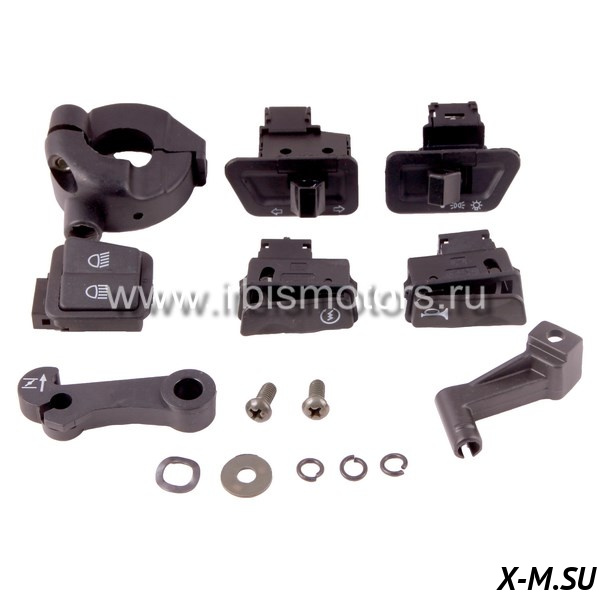 Кнопки переключения, комплект ACTIV, EX110, IROKEZ (с креплениями)