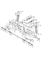 Задняя подвеска КВАДРОЦИКЛА AODES (ODES) 800 ATV-S