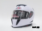 Шлем (интеграл) Ataki FF311 Solid белый глянцевый