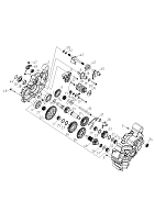 Коробка передач (Часть 1) КВАДРОЦИКЛА AODES (ODES) 650 ATV-L