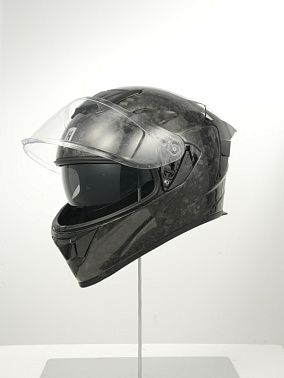 Шлем интеграл карбоновый HETOSHI FF936S CARBON GLOSSY 12K FORGED р.XL