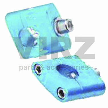 Хомут-зажим руля в сборе универсал. ТИП1 (высокие)