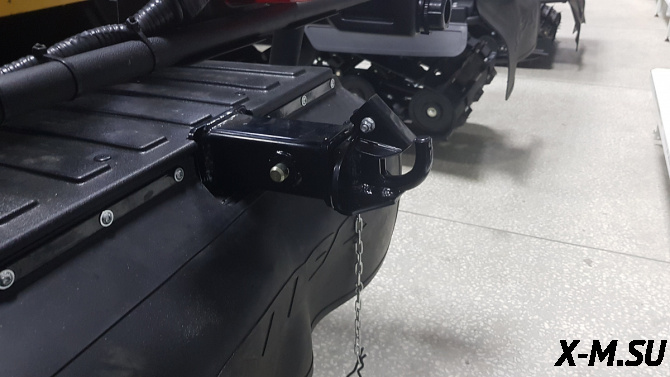 Комплект задней сцепки снегохода Stels 600. 800 пол квадрат (черный) S800 5800000