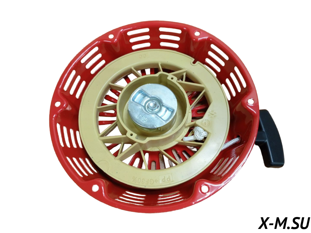 Стартер в сборе 182F/188F/190F/192F/2V78FA/2V78F-2A красный