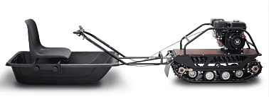 Мотобуксировщик НОРКА 380 MINI 8 л.с.