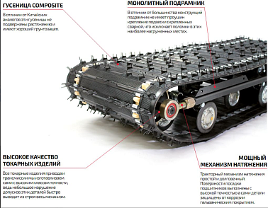 Мотобуксировщик НОРКА 500 COMPACT 15 л.с.