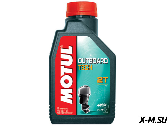 Масло моторное MOTUL Outboard TECH 2T 1л